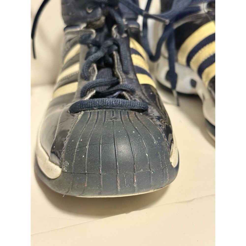 Adidas Pro Model 2g Men's Basketball Shoes Blue White Size 9.5 US - Picture 4 of 14